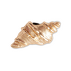 JIBBITZ GOLD SEA SHELL