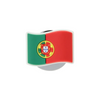 JIBBITZ PORTUGAL FLAG