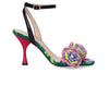 SANDALIA GREEN BLACK