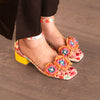 SANDALIA YELLOW ORANGE