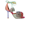 SANDALIA ORANGE/GREEN