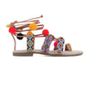 SANDALIA DEDO MULTICOLOR