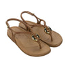 SANDALIA HONEY BEIGE