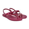 SANDALIA BURGUNDY/ROSE