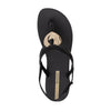 SANDALIA BLACK/BLACK/GOL