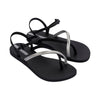 SANDALIA BLACK/SILVER