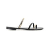 SANDALIA GOLD/BLACK