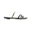 SANDALIA GOLD/BLACK