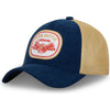 GORRA AZUL MARINO/BEI
