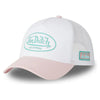 GORRA  BLANCA/ROSA