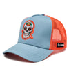 GORRA CHUPA CHUPS AZUL/NARANJA